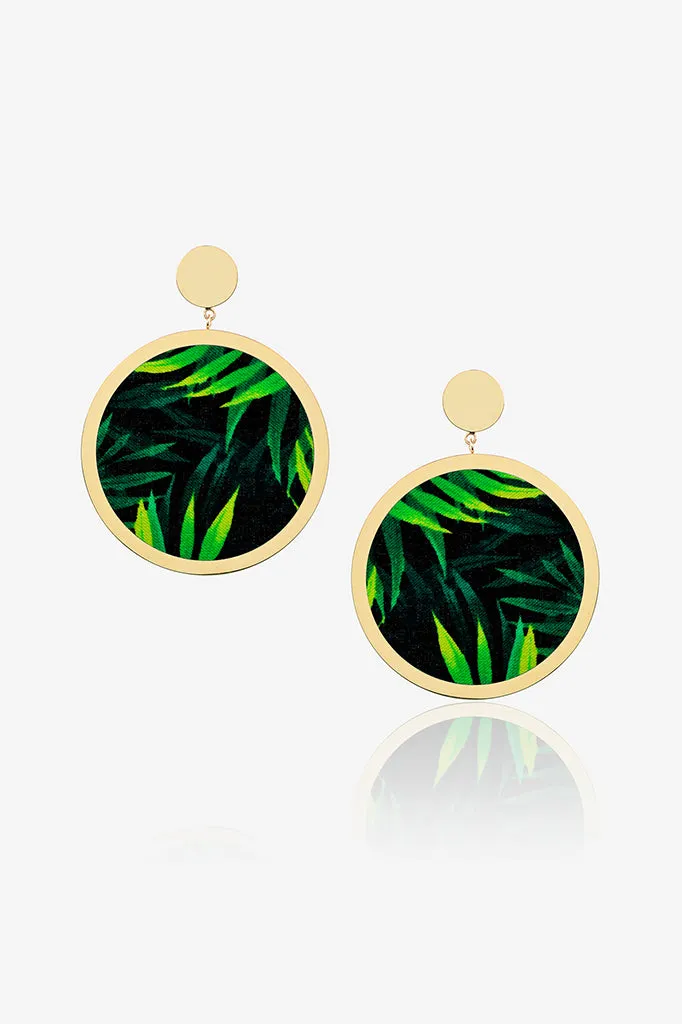 Pattern Circle Earring