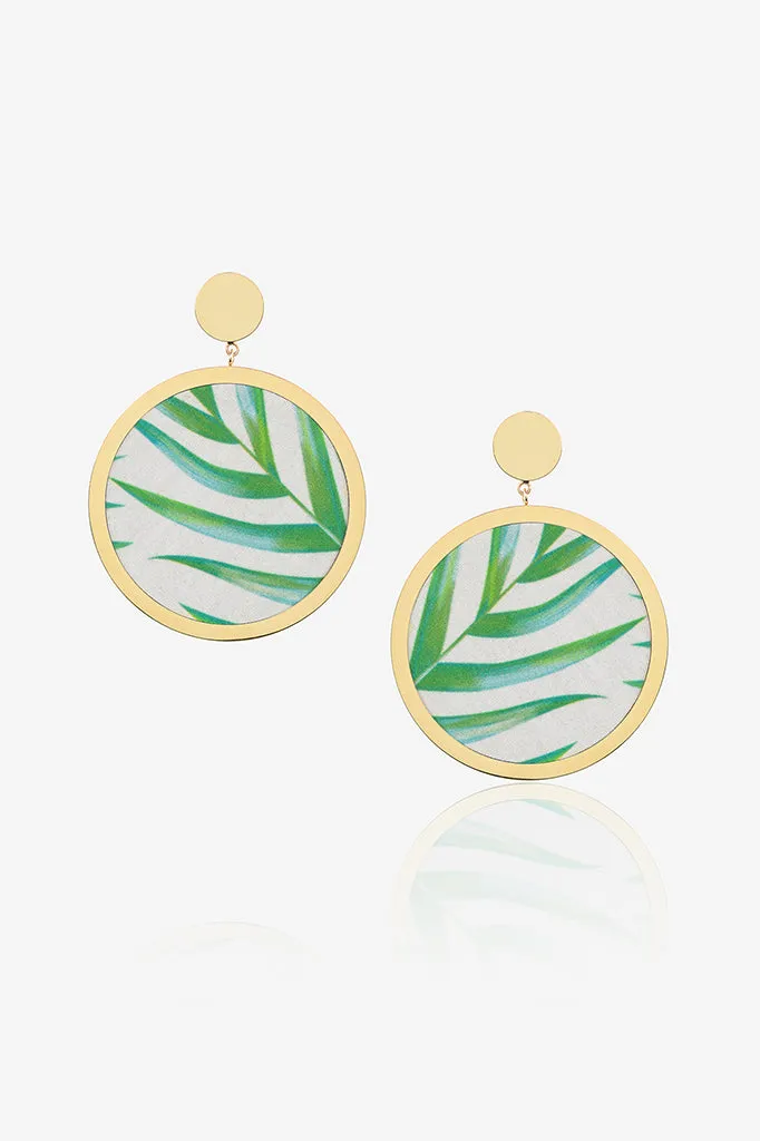 Pattern Circle Earring