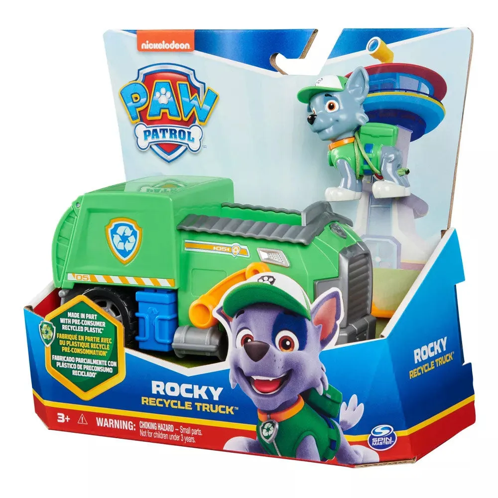 Paw Patrol - Sustainable Rocky Recycle Truck