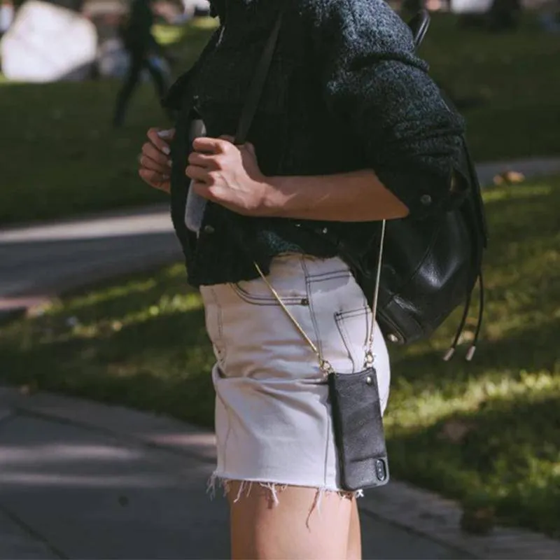 Pebble Leather Crossbody