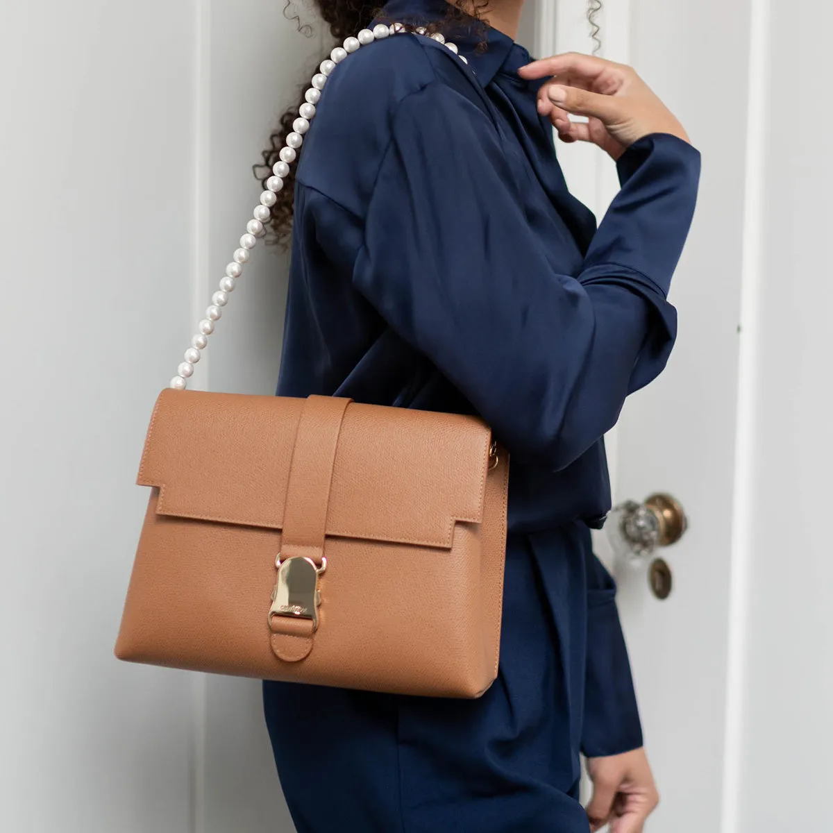 Perfectly Imperfect | Cadence Shoulder Bag | Pebbled
