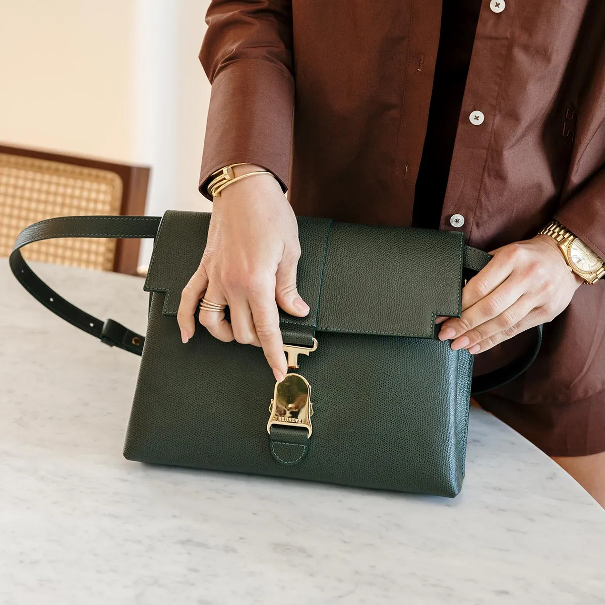 Perfectly Imperfect | Cadence Shoulder Bag | Pebbled