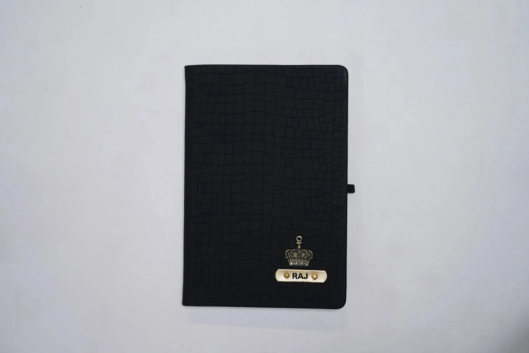 Personalised Croc Leather Diary - Tan