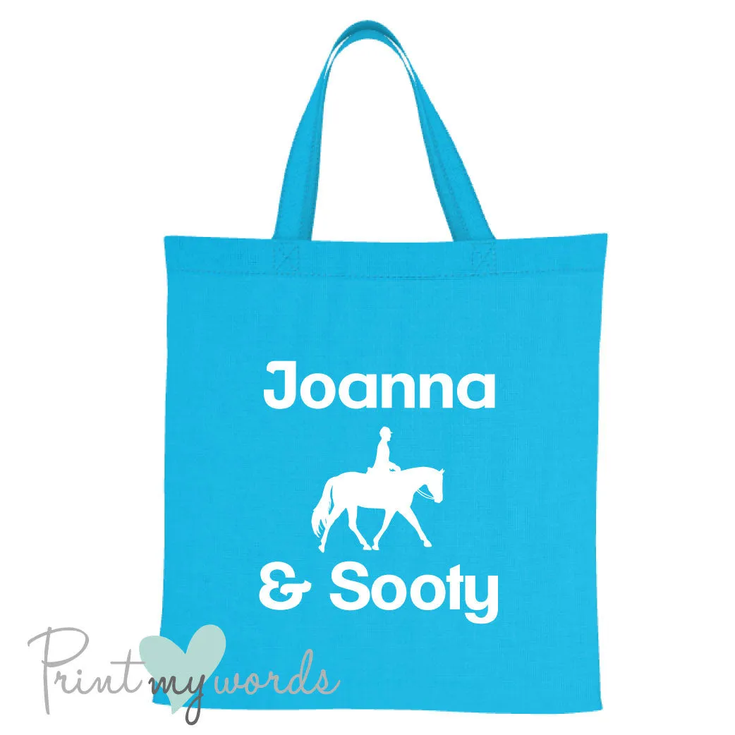 Personalised Dressage Equestrian Tote Bag