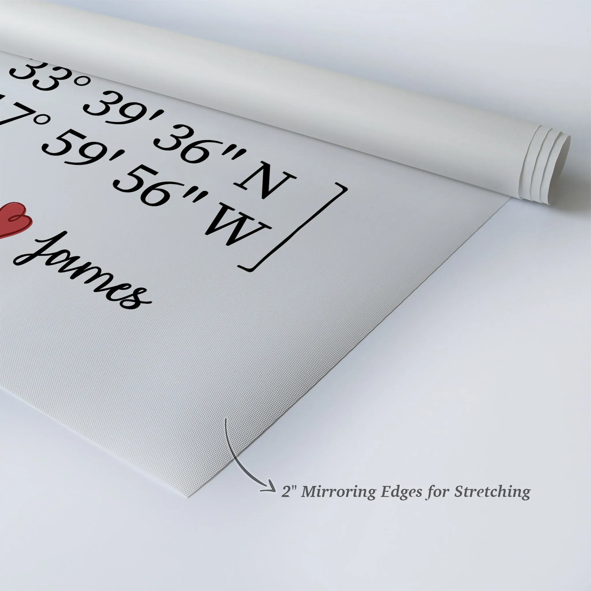 Personalized Gift Wall Art with Couple Names and Coordinates Home Sweet Home Design