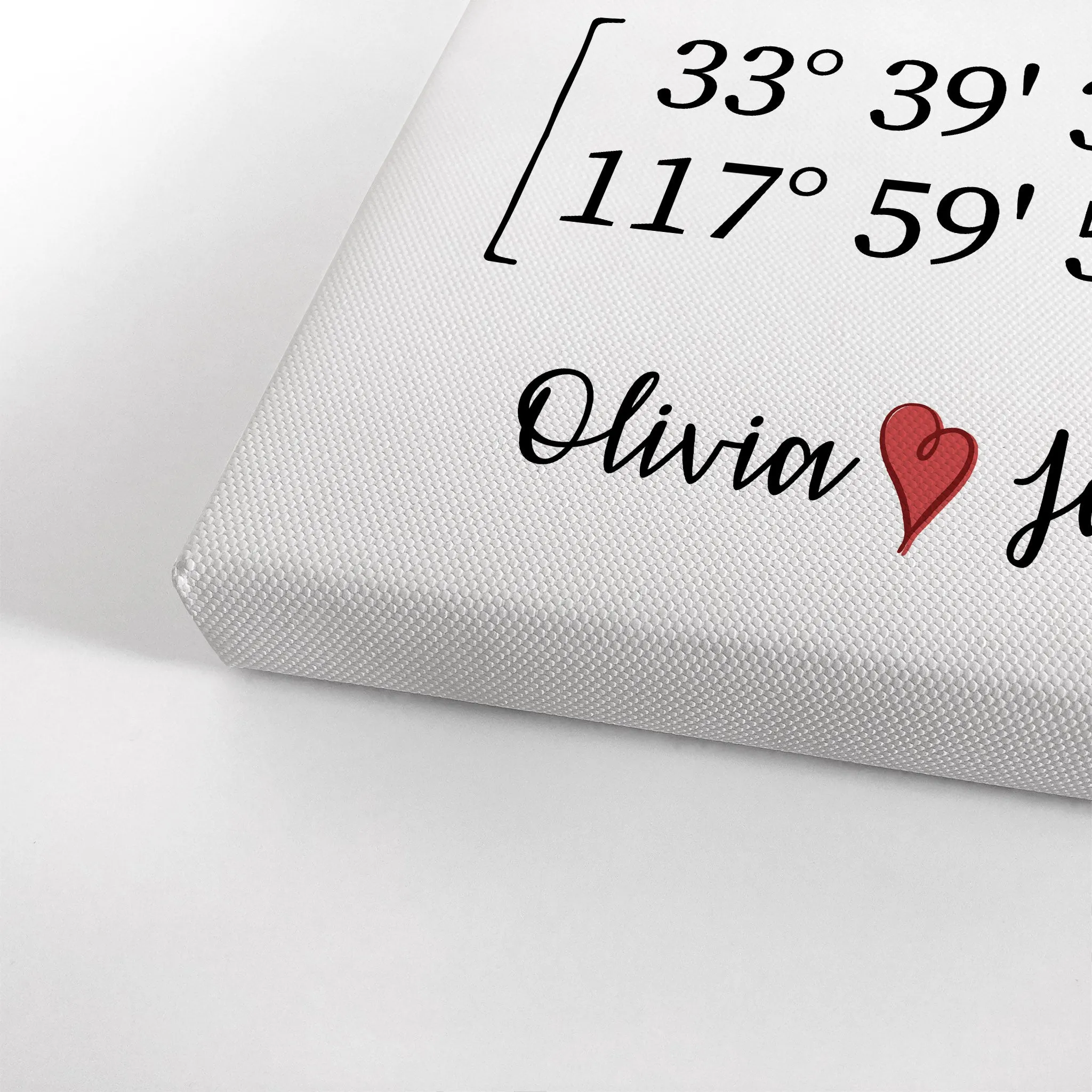 Personalized Gift Wall Art with Couple Names and Coordinates Home Sweet Home Design