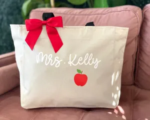 Personalized Teacher Gift Bag End of School Year Gift