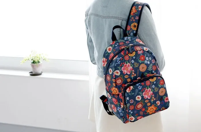 Petit Backpack Roses Populaires - Nathalie Lete