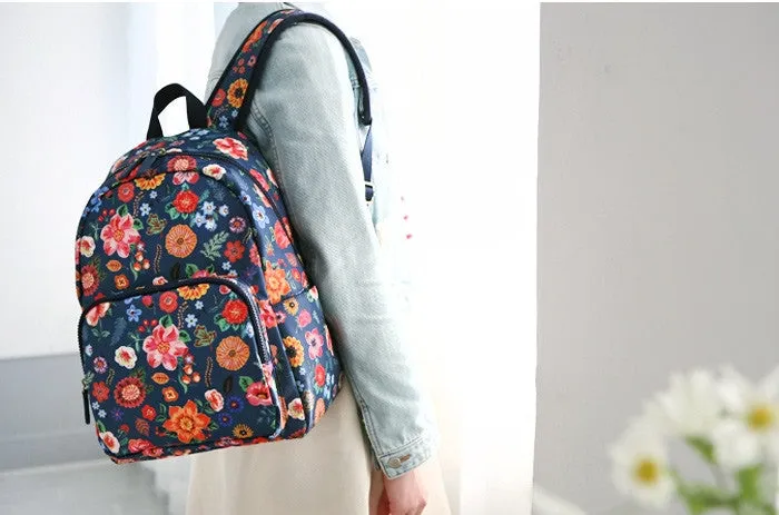 Petit Backpack Roses Populaires - Nathalie Lete