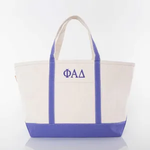 Phi Alpha Delta Large Canvas Tote Bag