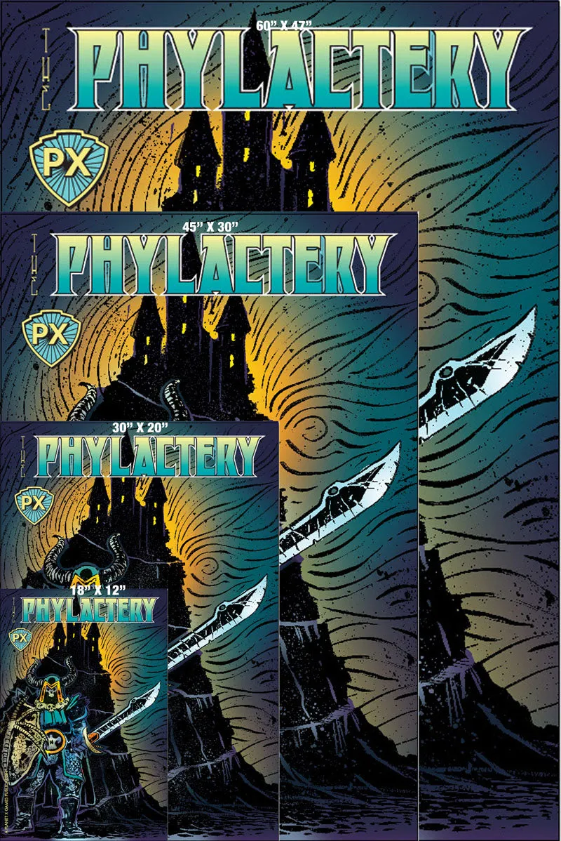 Phylactery 1 Cover Gallery Canvas Art Print