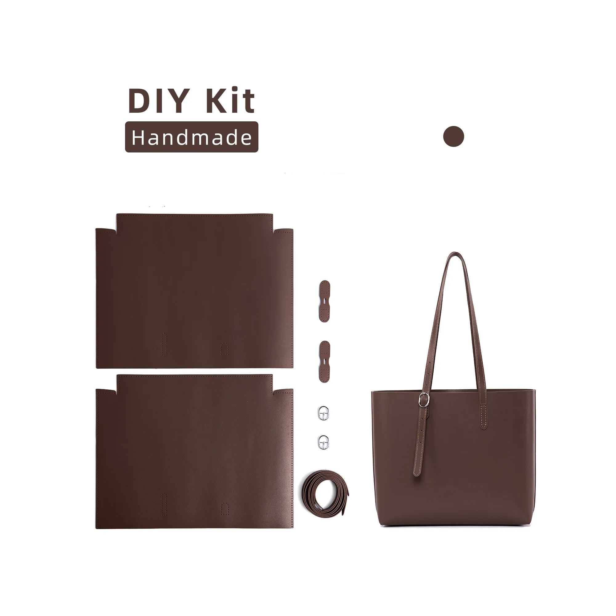 Pocket Tote Leather Bag Kit