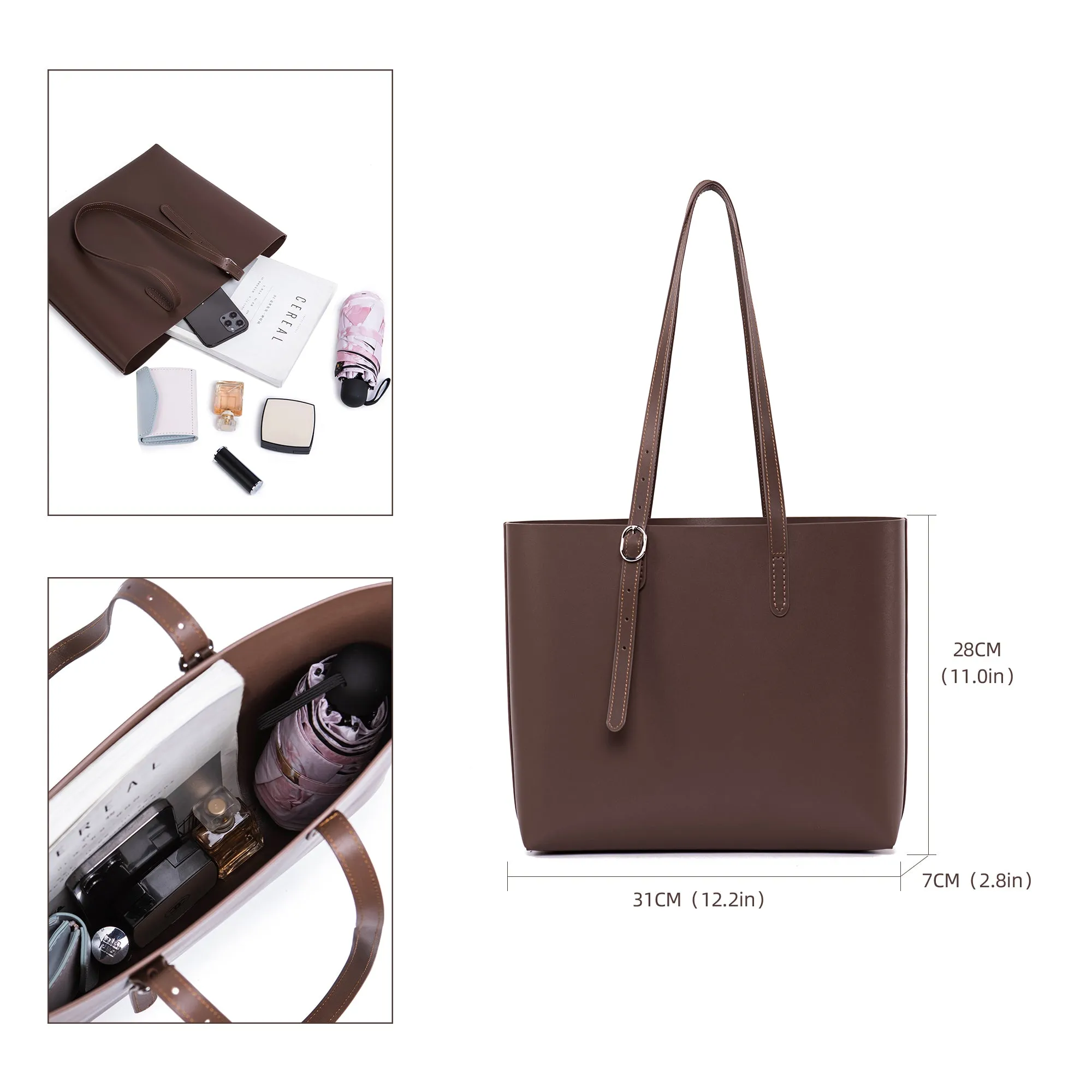 Pocket Tote Leather Bag Kit