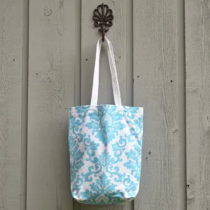 Polo Bag Blue Brocade