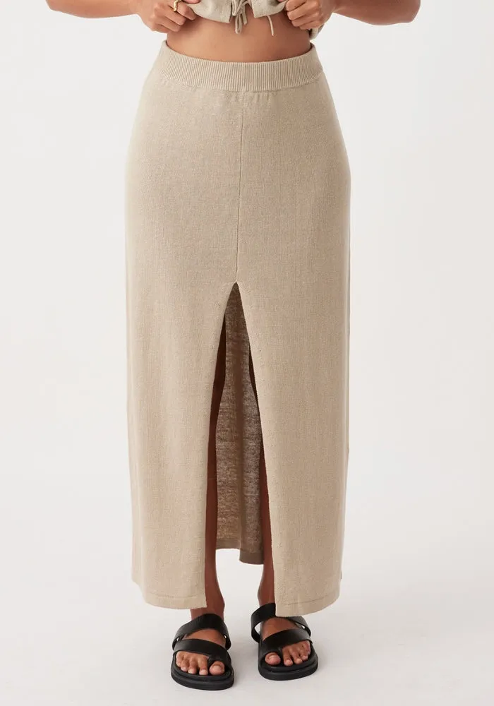 Poppy Skirt - Taupe
