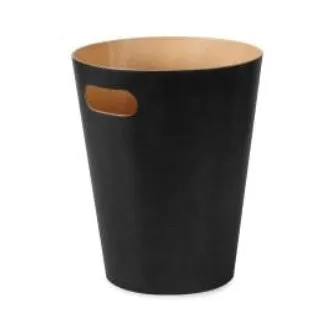 Poubelle en bois Woodrow