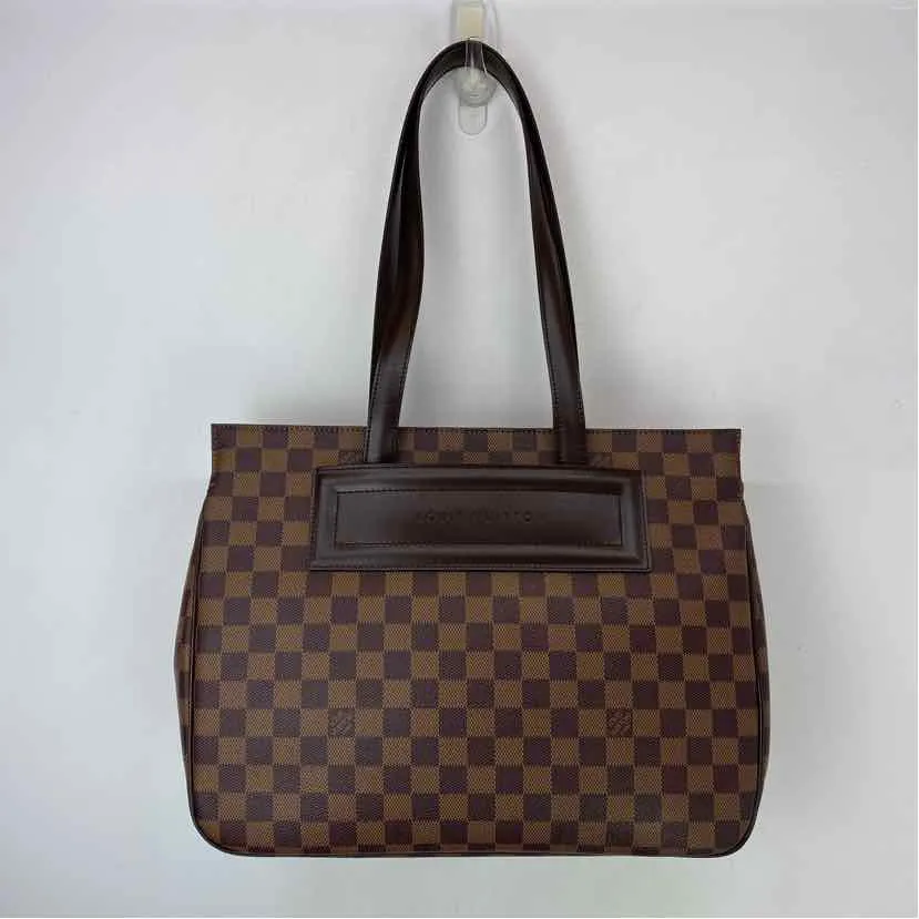Pre-Owned Louis Vuitton Damier Eben Canvas Designer Handbag
