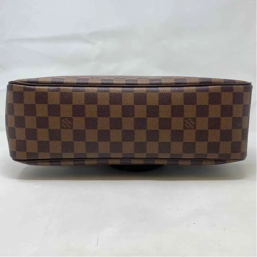 Pre-Owned Louis Vuitton Damier Eben Canvas Designer Handbag