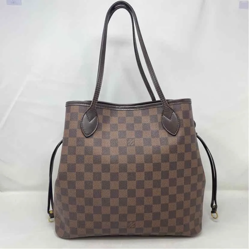 Pre-Owned Louis Vuitton Damier Eben Canvas Designer Handbag