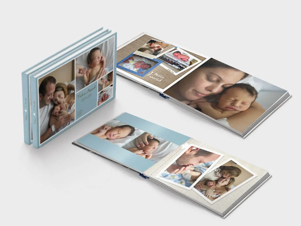 Premium Newborn Photo Books