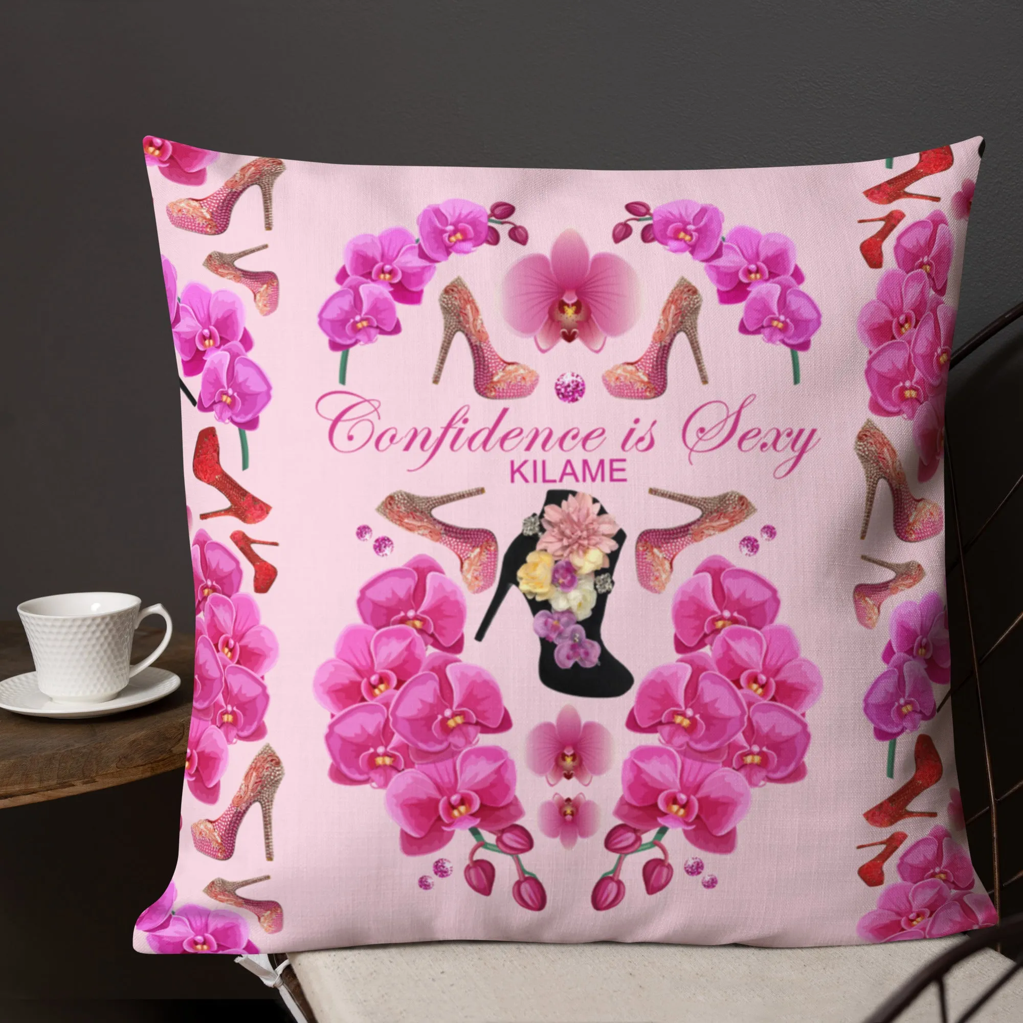Premium Pillow 'Orchidee'