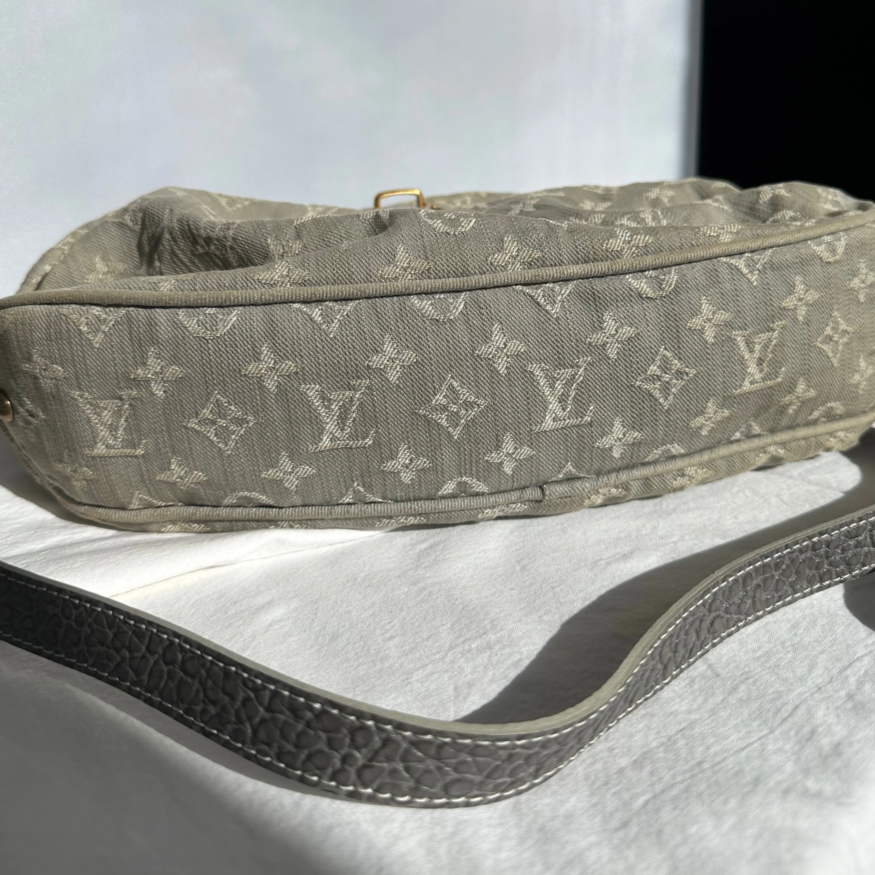 PREOWNED Authentic Louis Vuitton Denim Crossbody Bag
