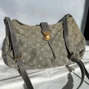 PREOWNED Authentic Louis Vuitton Denim Crossbody Bag