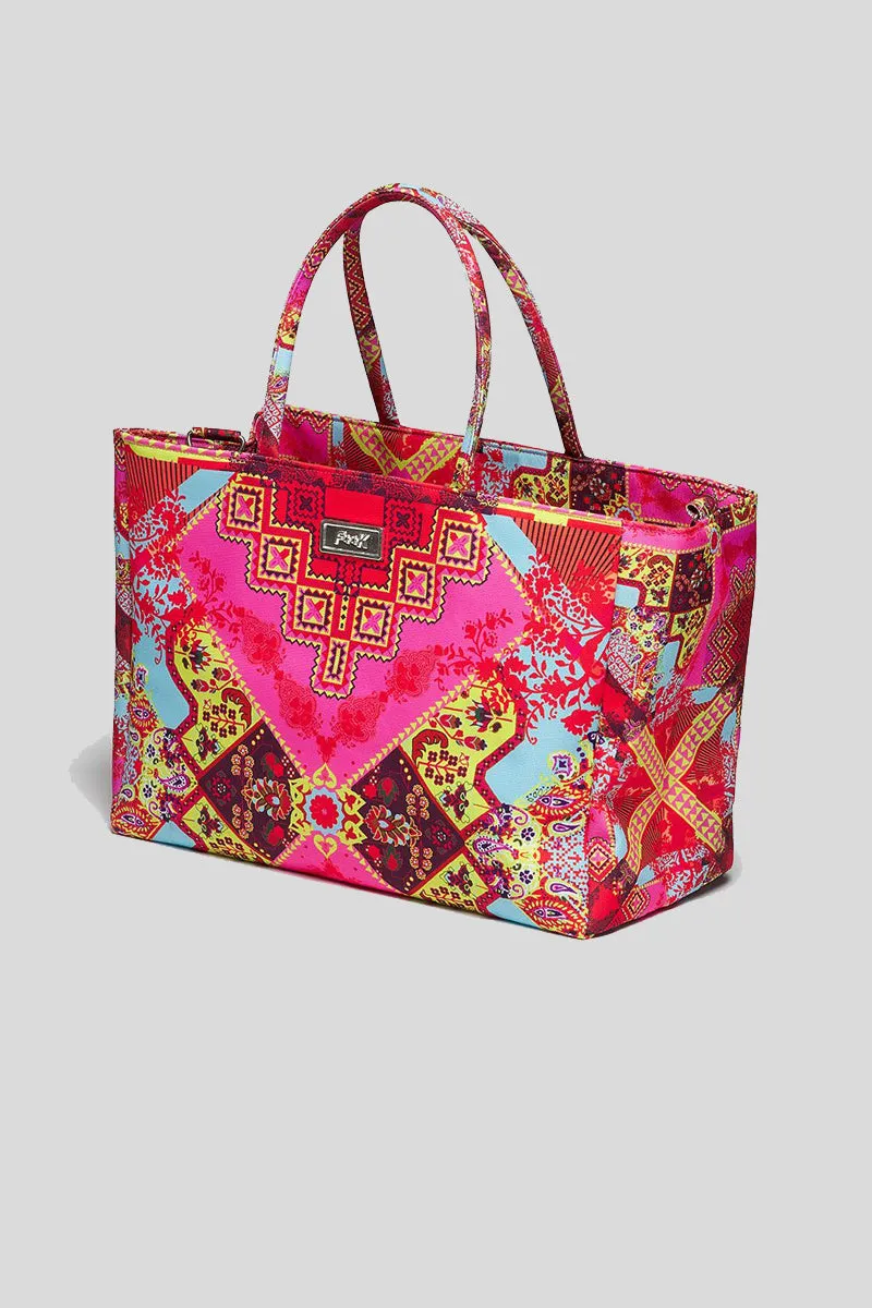 Printed Handbag 100% Pl
