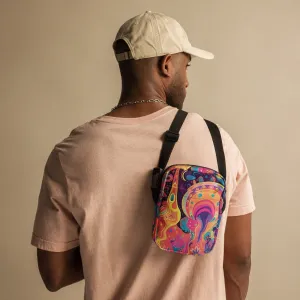 Psychedelic Rave Crossbody Bag – Perfect for Festivals
