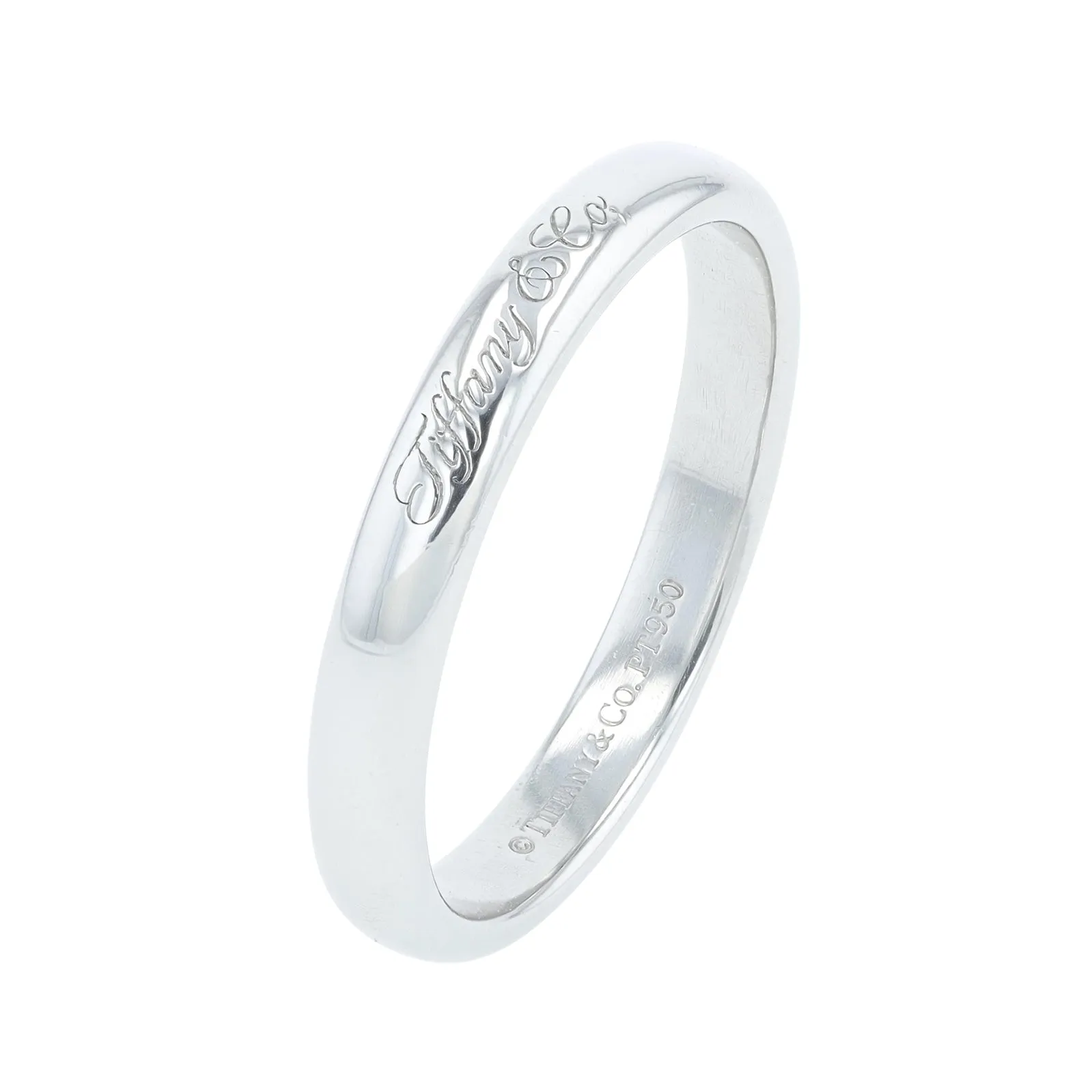 PT950 Tiffany & Co Wedding Band