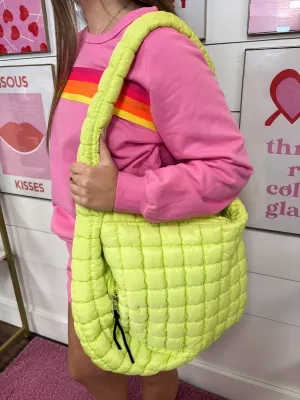 Puffer Tote Bag