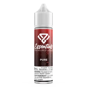PURE BY ESSENTIALS PREMIUM E-LIQUID - 60ML