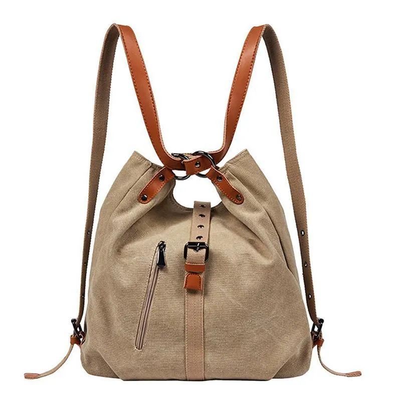Purse Handbag Canvas Backpack