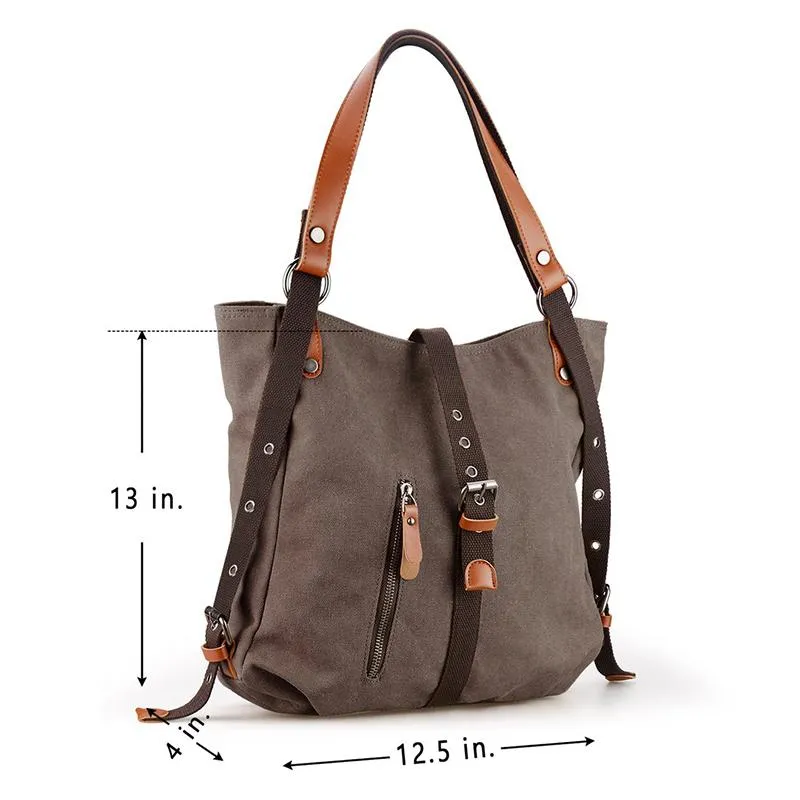Purse Handbag Canvas Backpack