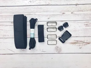 Quilt Cadets: Braveheart Backpack Kit in Black