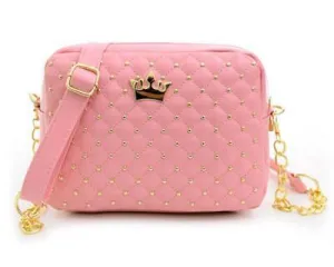 Quilted Crown Crossbody