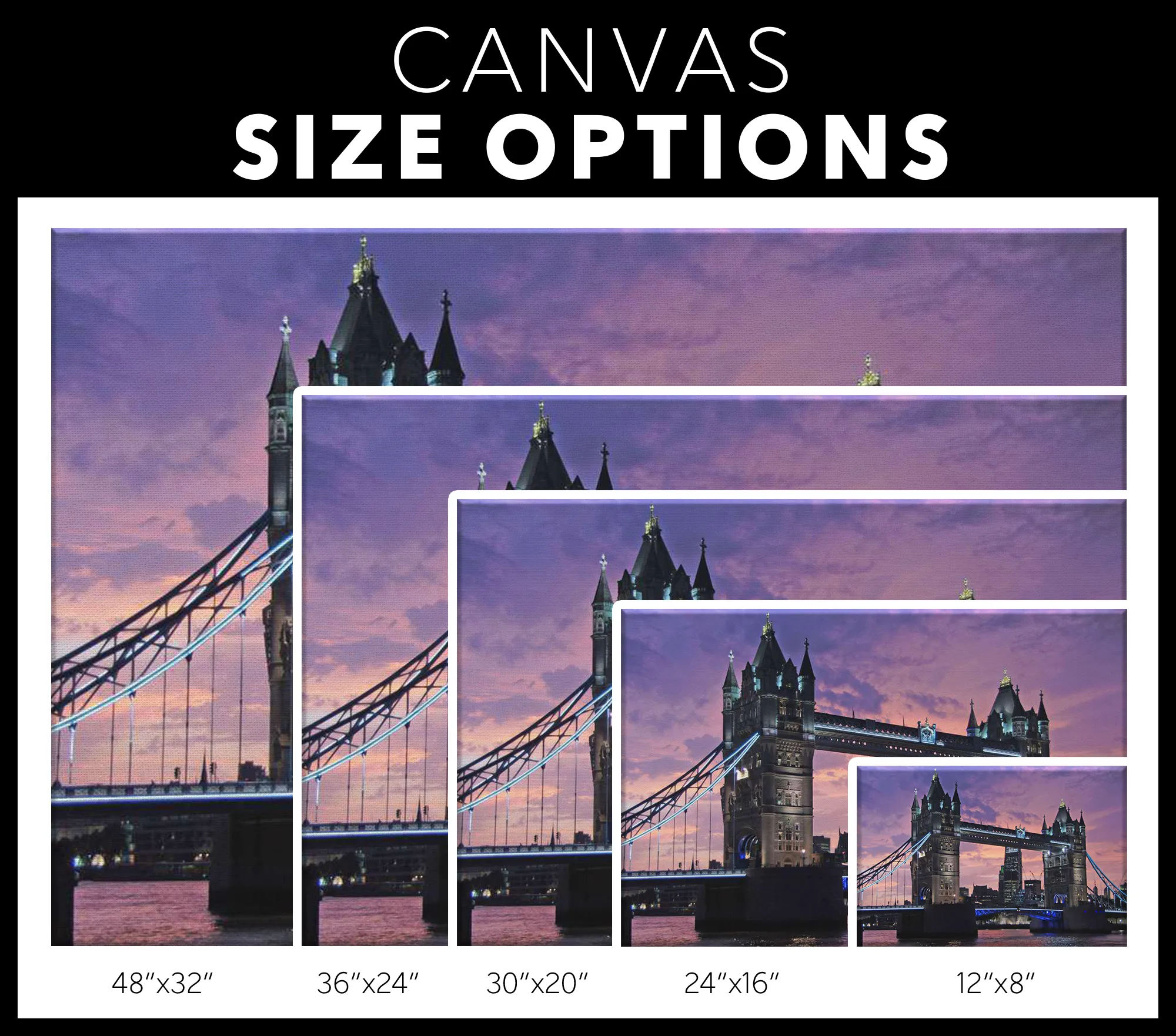 "London Bridge" Canvas
