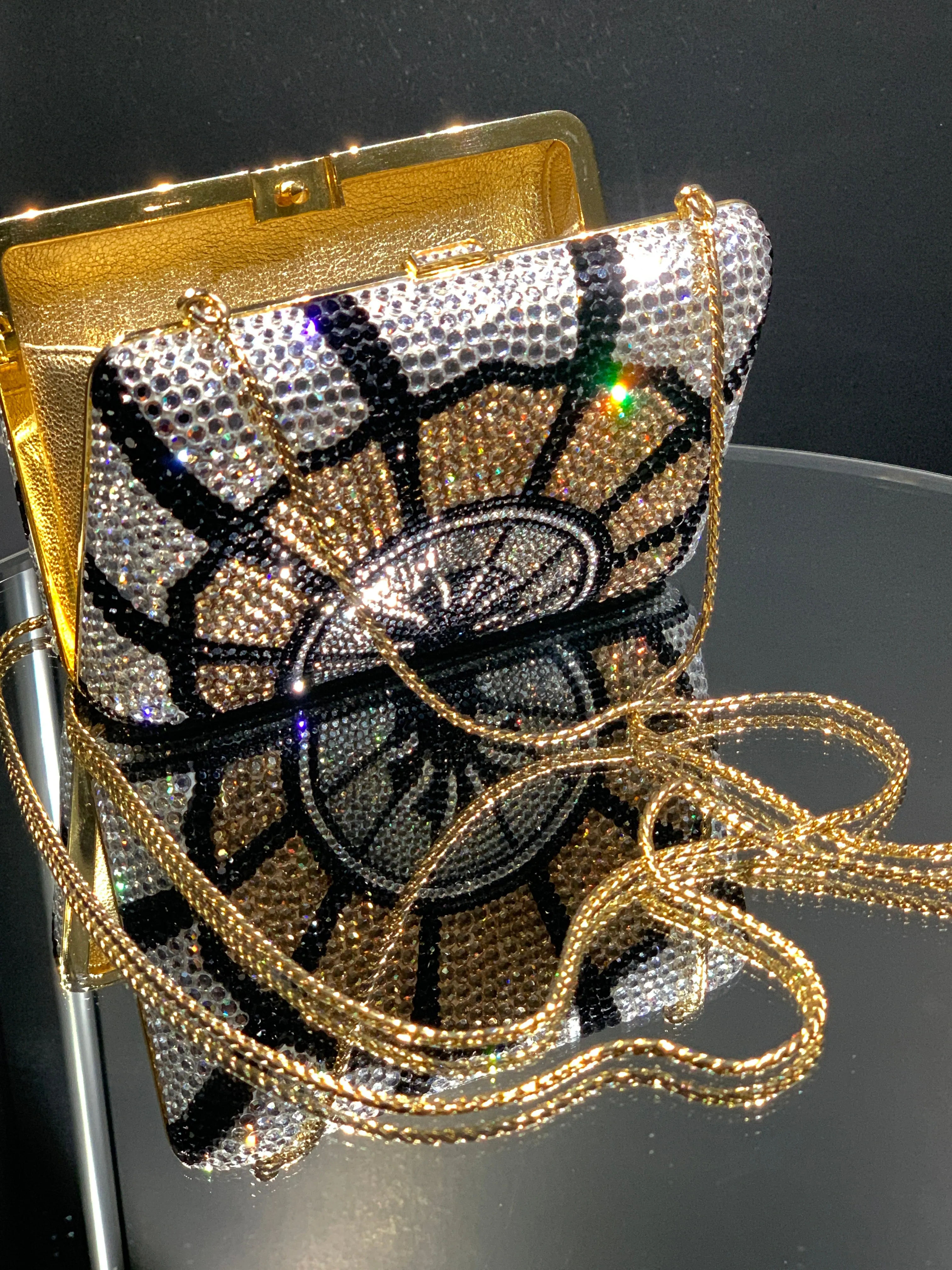 "Sunrise" Limited Edition Crystal Handbag by Judith Leiber