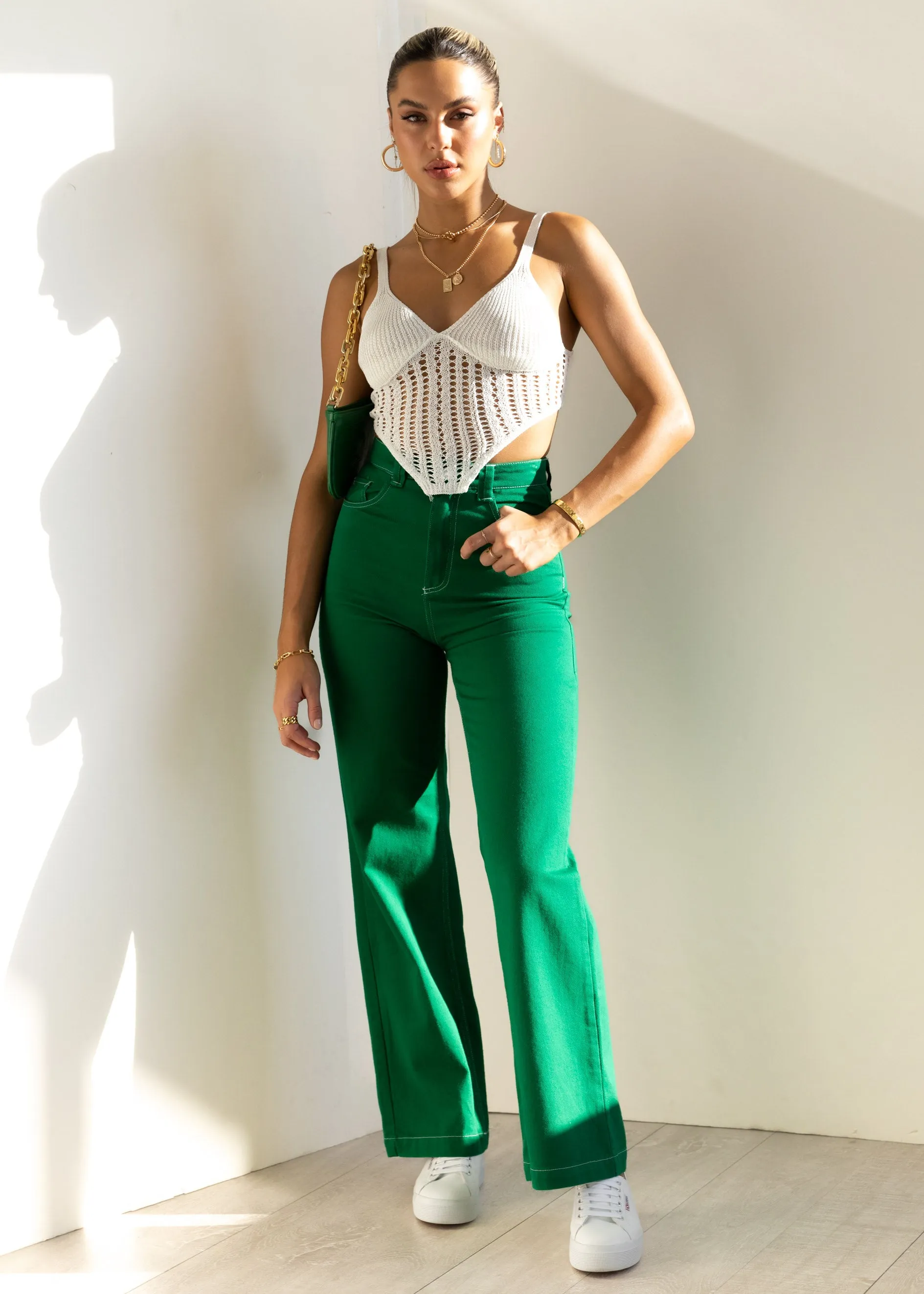 Raffah Crop - Off White