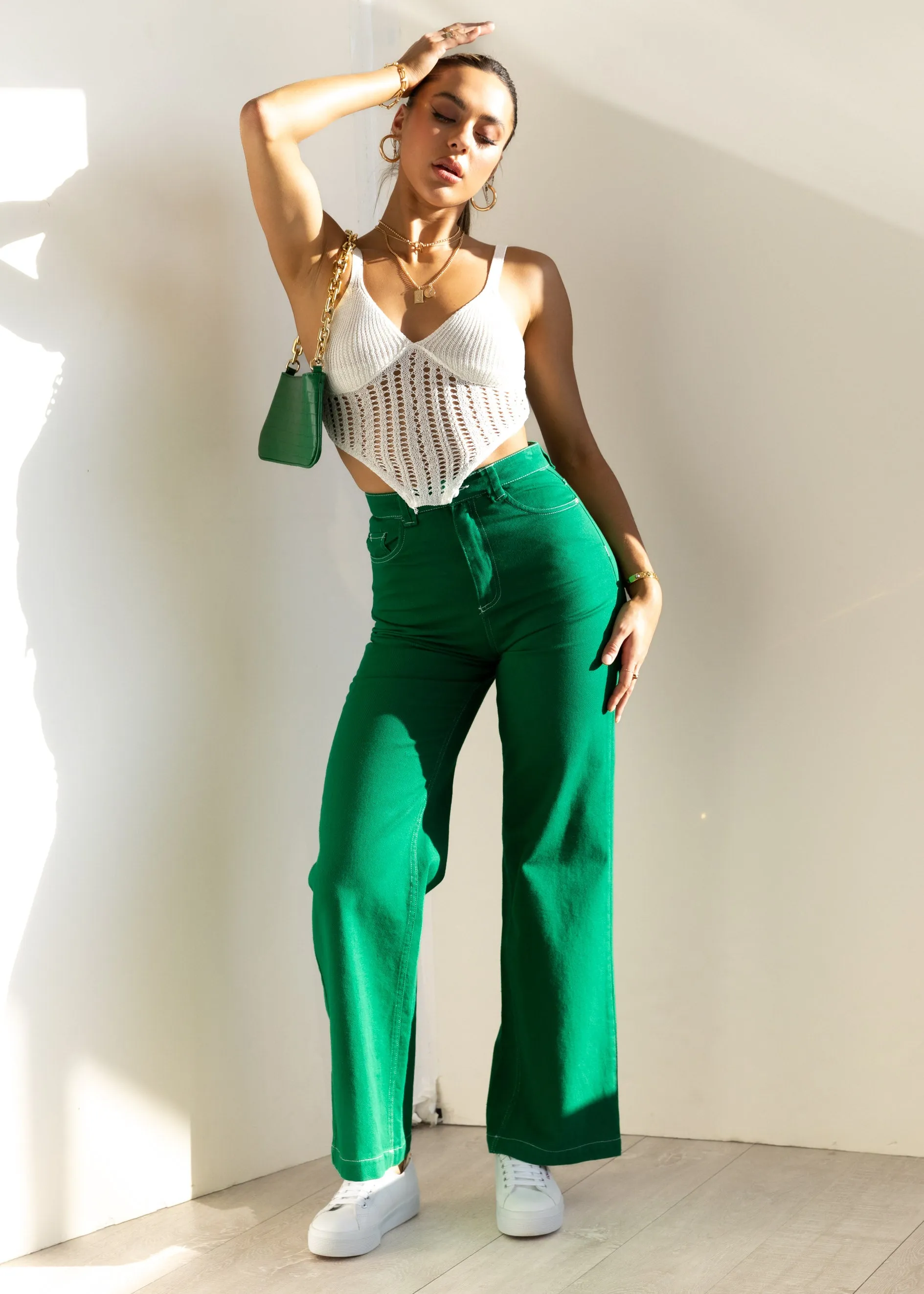 Raffah Crop - Off White