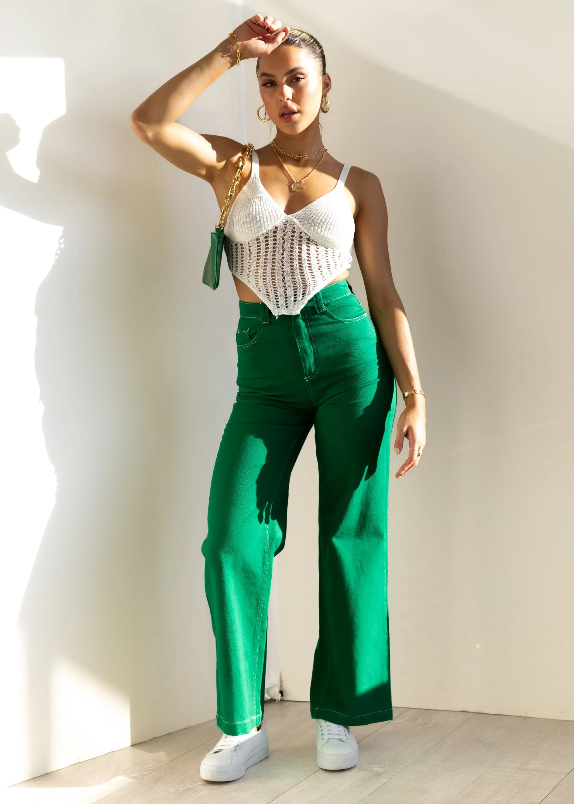 Raffah Crop - Off White