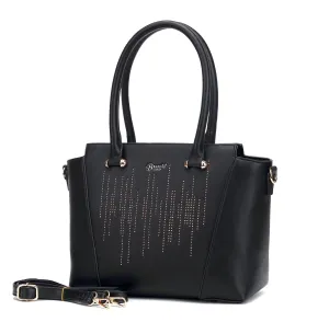 Rainy Night Vegan Leather Handbag [JC7192]