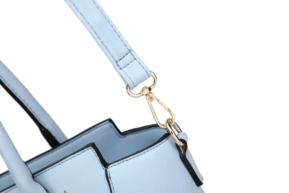 Rainy Night Vegan Leather Handbag [JC7192]