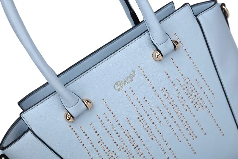 Rainy Night Vegan Leather Handbag [JC7192]