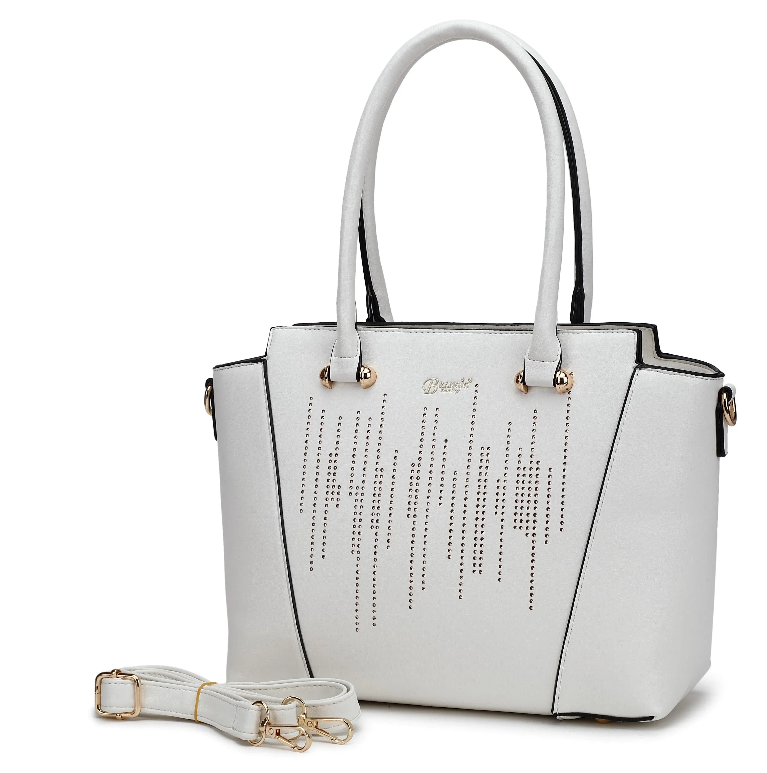 Rainy Night Vegan Leather Handbag [JC7192]