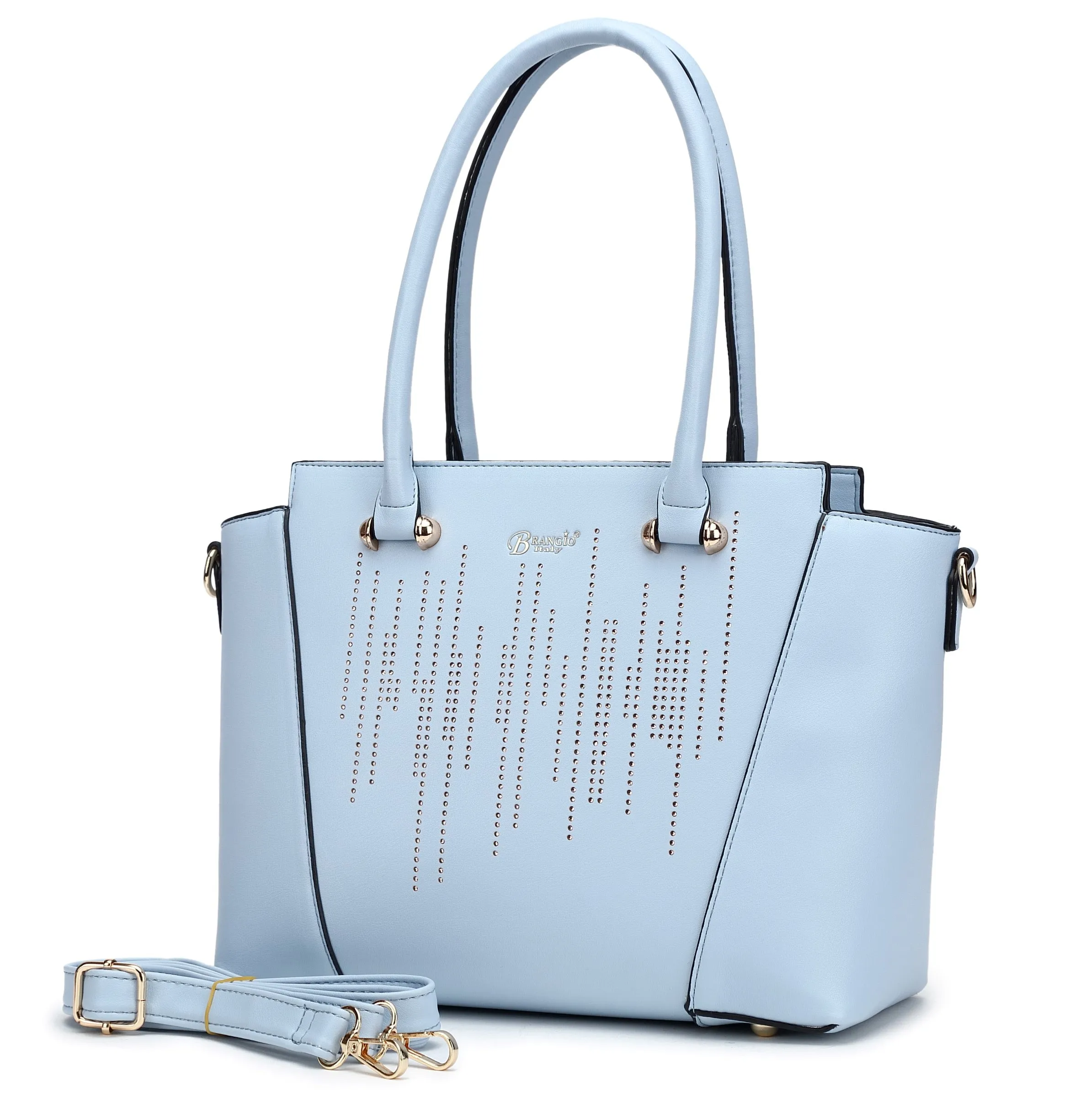 Rainy Night Vegan Leather Handbag [JC7192]