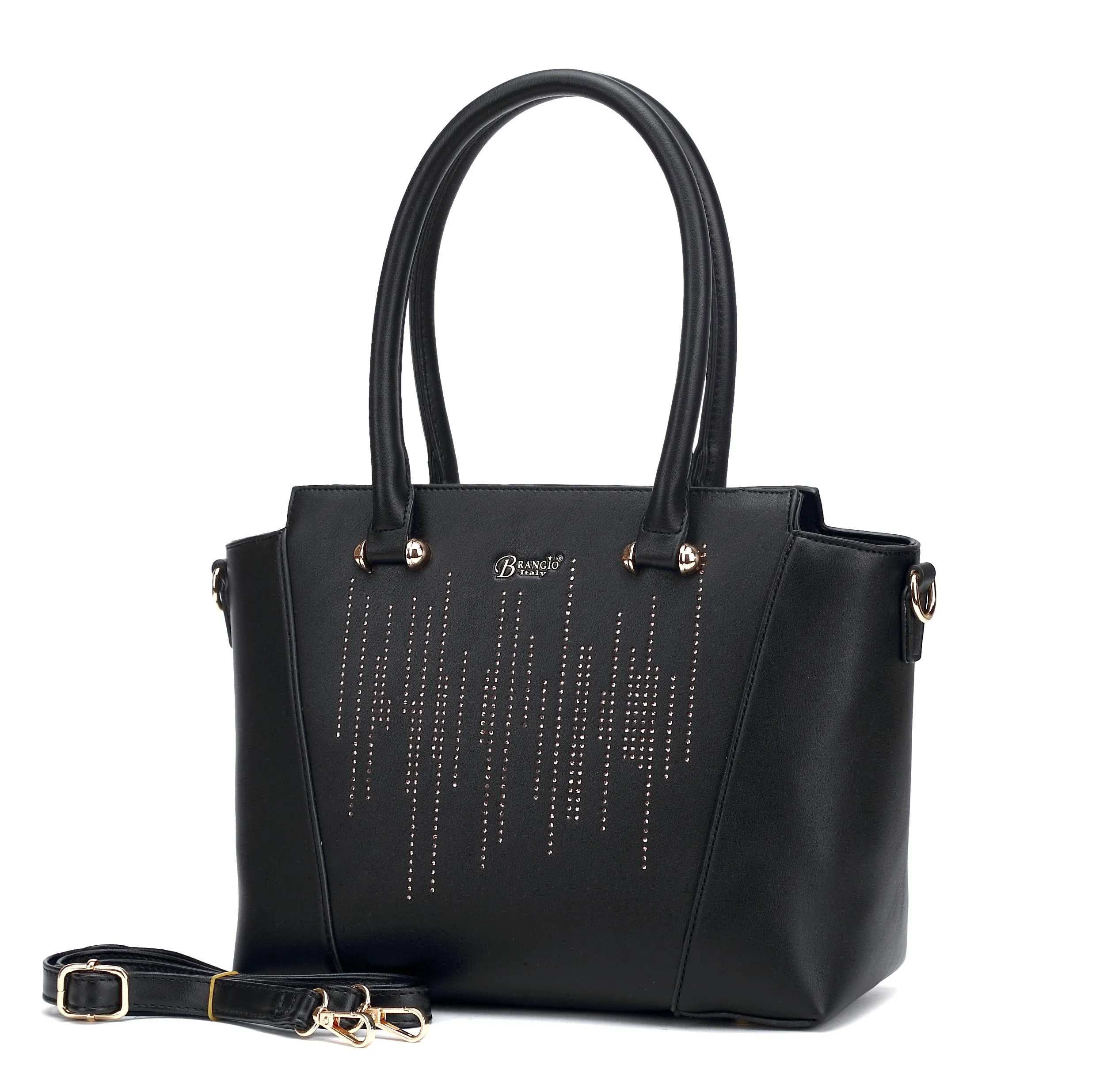 Rainy Night Vegan Leather Handbag [JC7192]