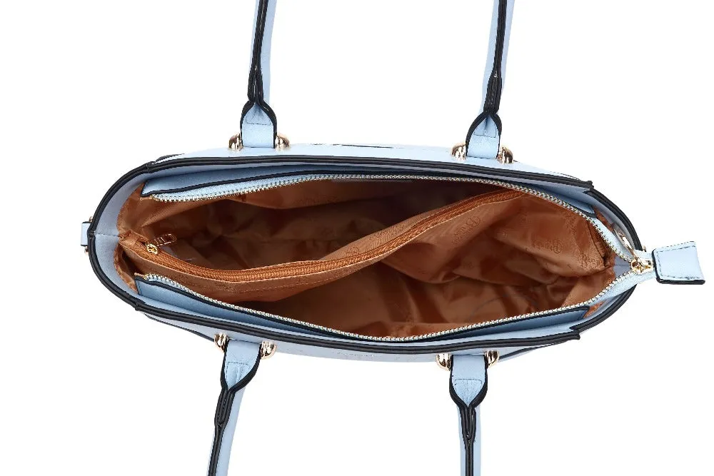 Rainy Night Vegan Leather Handbag [JC7192]