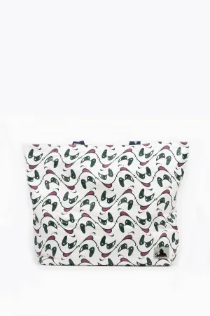 REAL BAD MAN MEGA GHOSTFACE TYVEK TOTE PATTERN