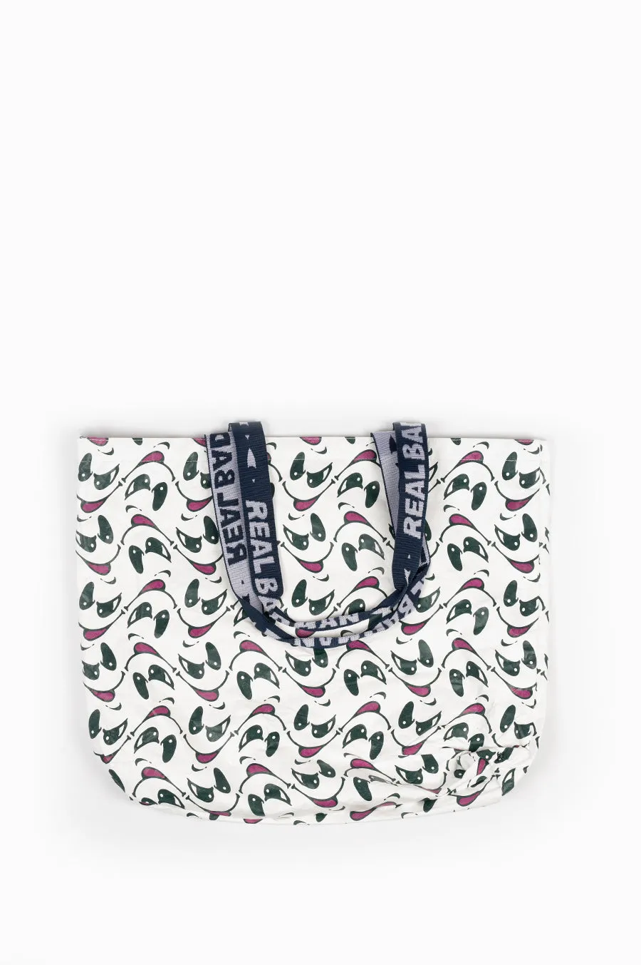 REAL BAD MAN MEGA GHOSTFACE TYVEK TOTE PATTERN